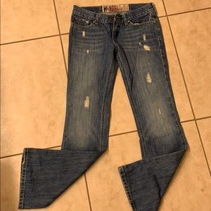 Hollister size 3 flare jeans